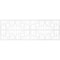 Ekena Millwork Set of Four Panels for 94 1/2"W x 32 1/4"H Norwood Fretwork Wainscot Wall Paneling WPKP16X01X47NWD - alternate 3
